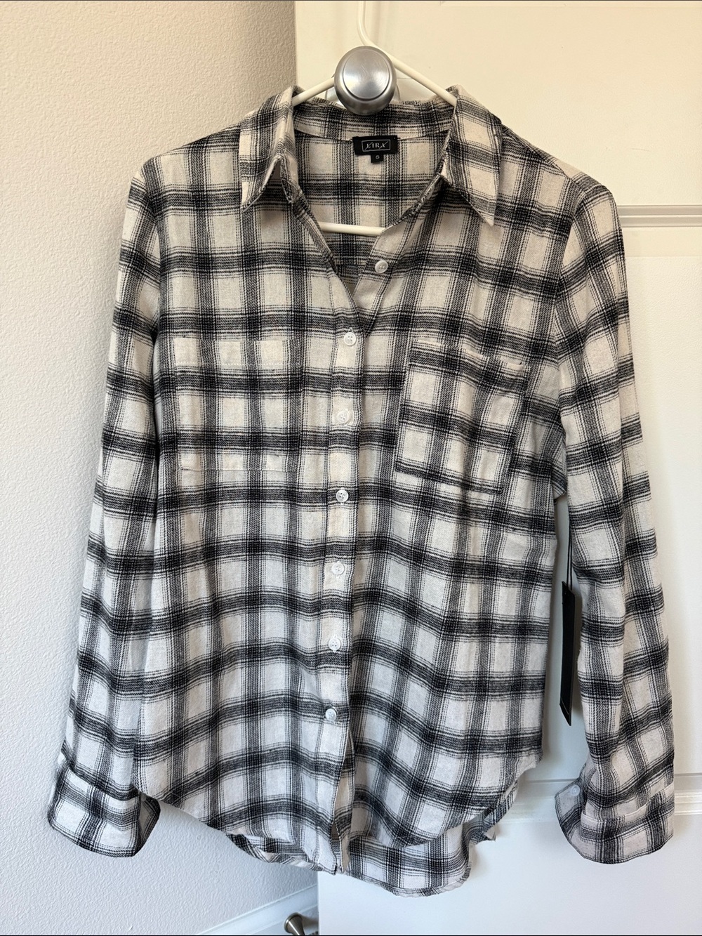 Lira flannel plaid Button-Up Shirt s